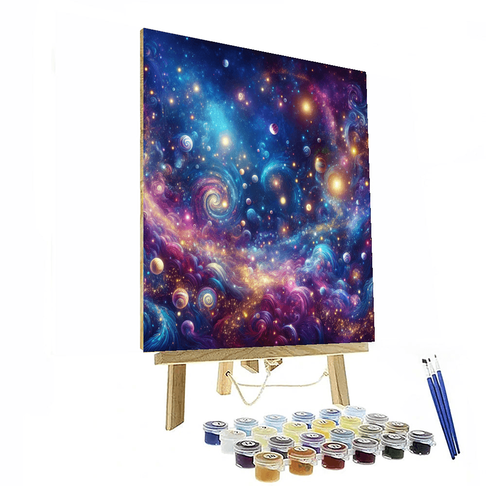 Dreamy Night Sky Adventure Paint By Number