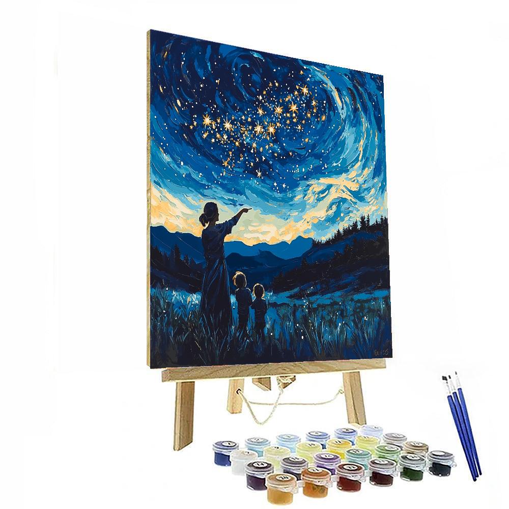 Guiding Through The Stars Paint By Numbers