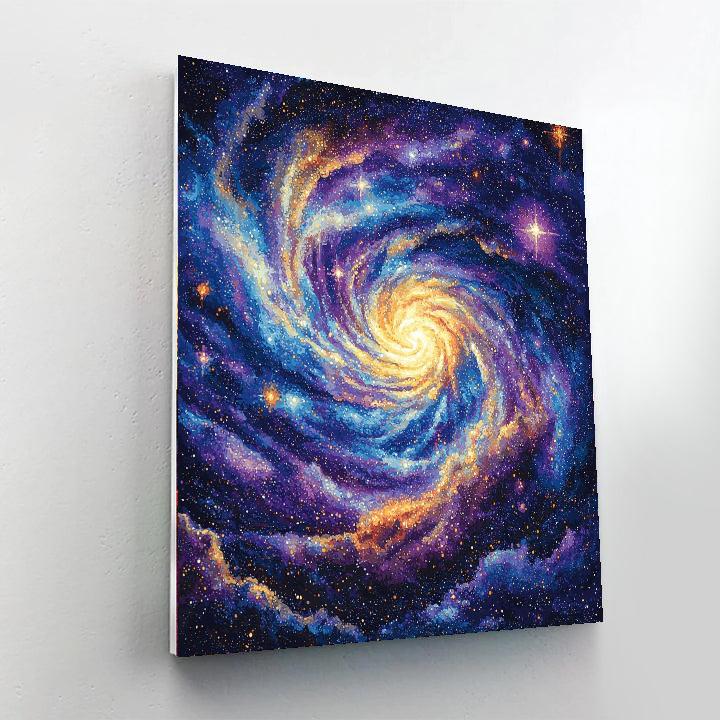 Georges Seurat Inspired Stellar Harmony  Numbered Painting Kits