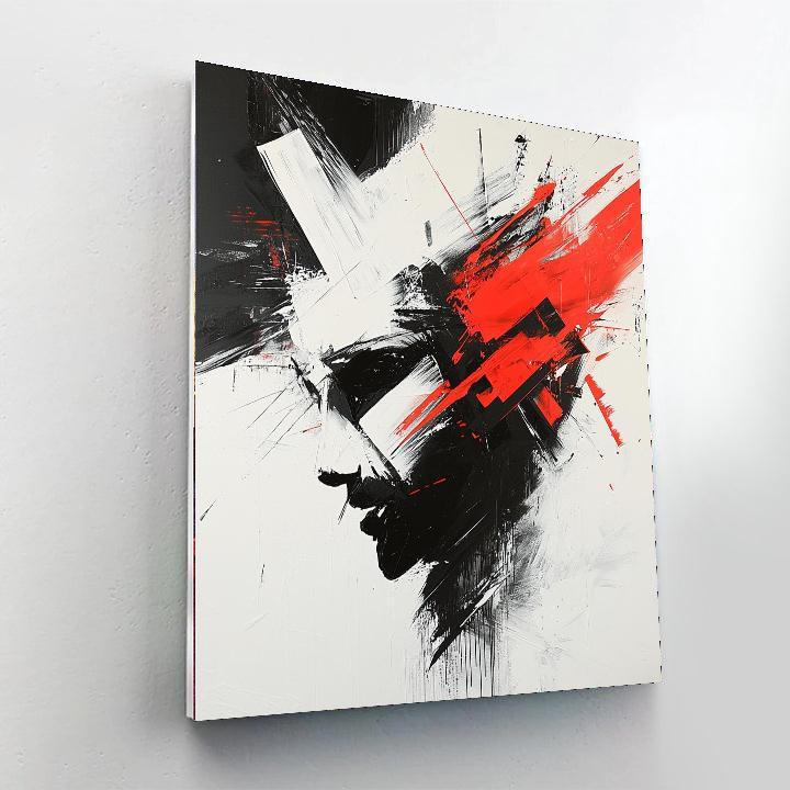 Banksy Inspired Silent Resistance  Painting By Numbers Kit