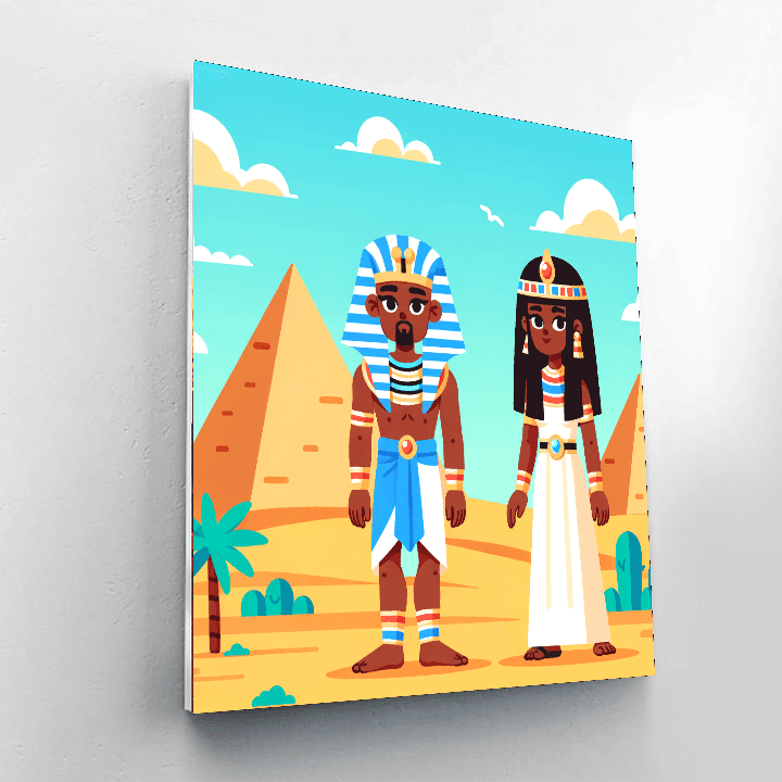 Historic Egyptian Voyage Paint By Color