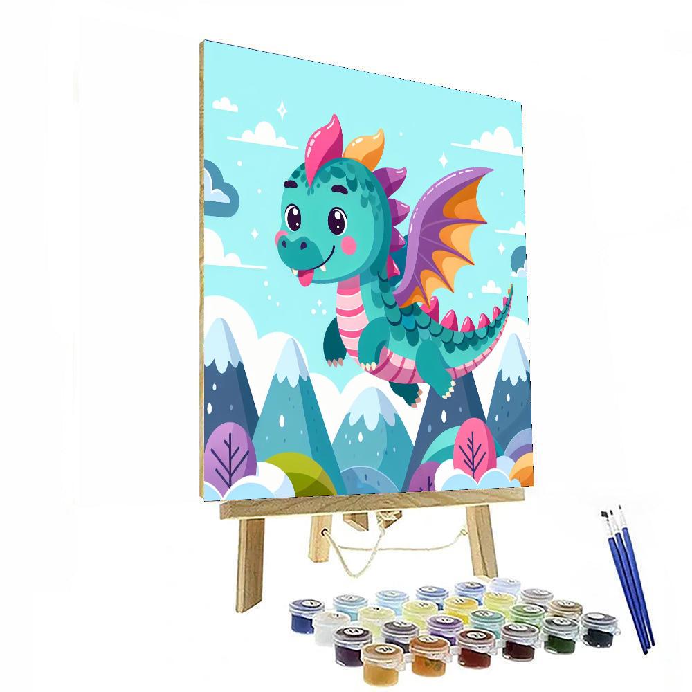 Mystic Dragon Numbered Painting Kits