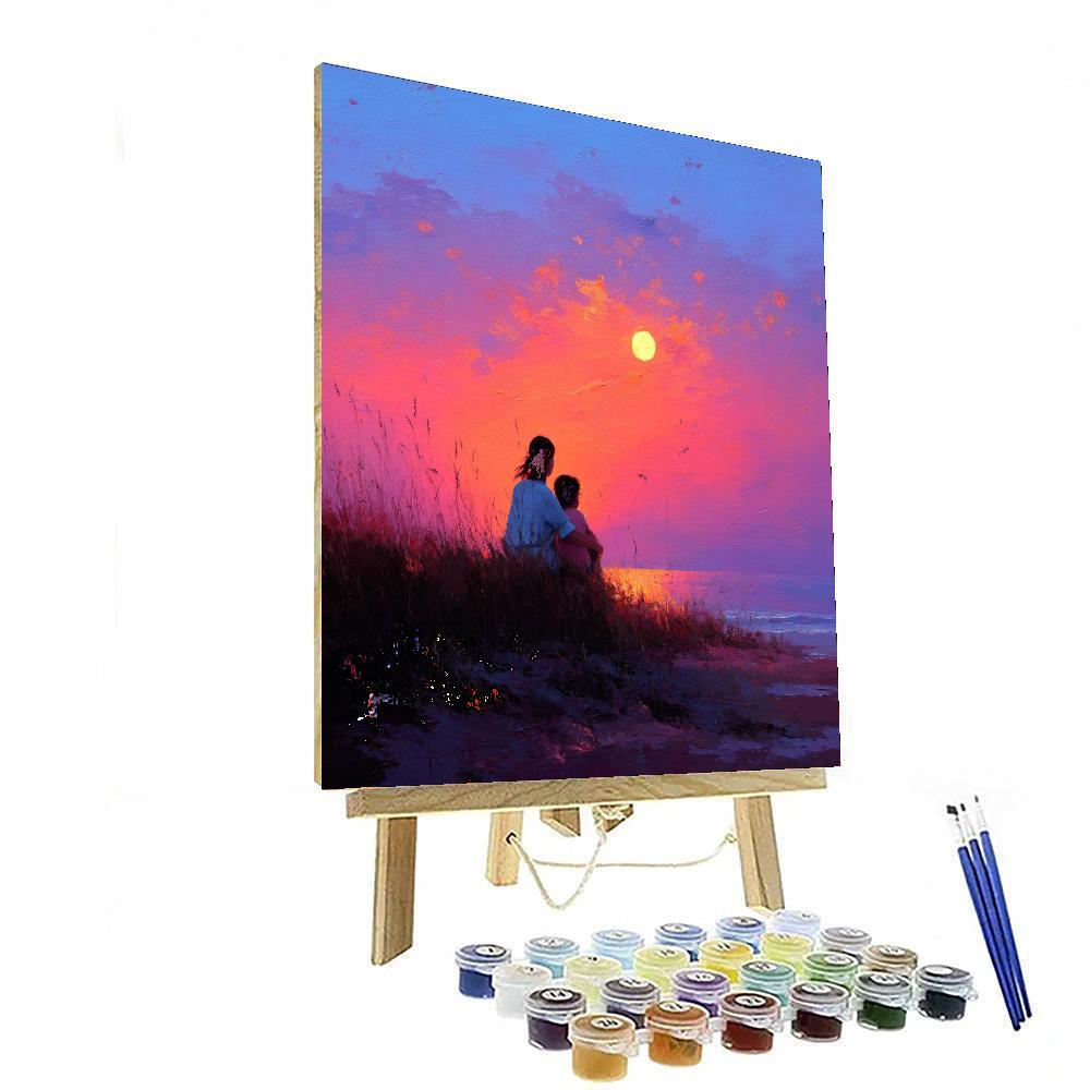 Dreamy Sunset Moments Numbered Painting Kits