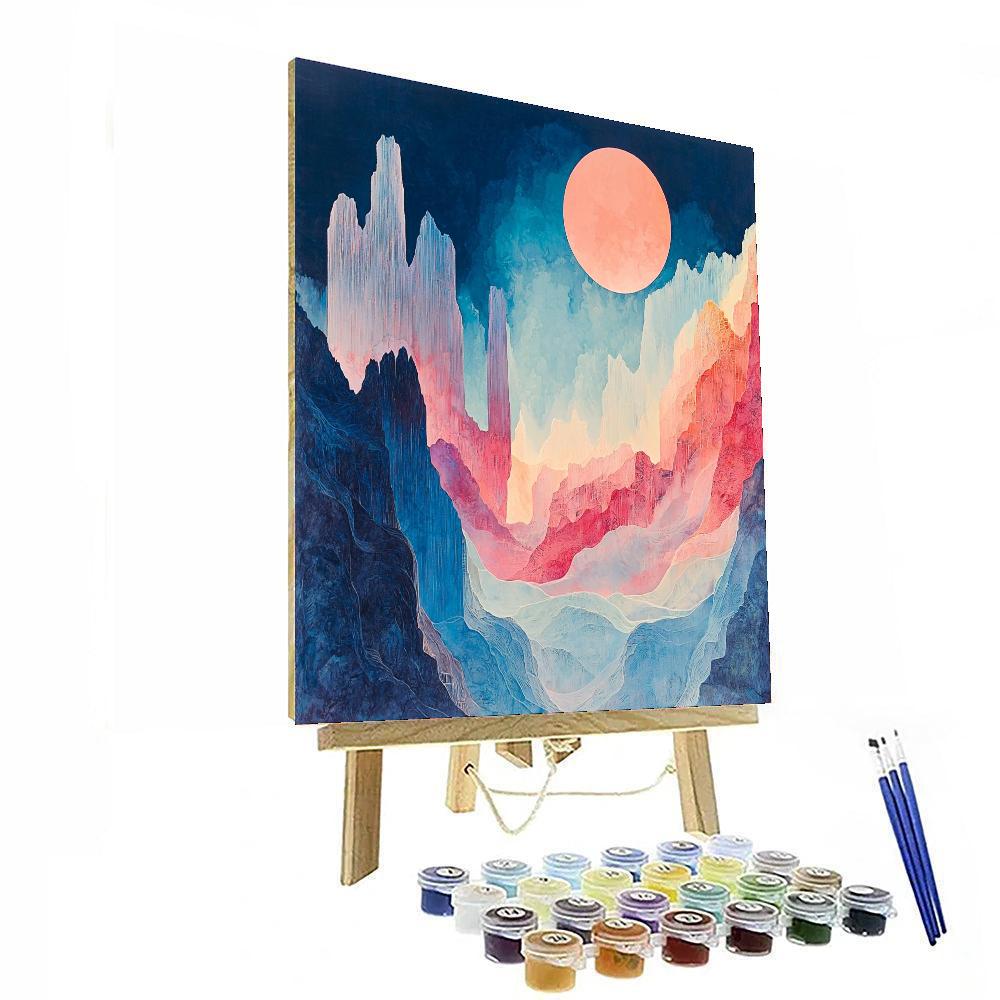 Max Ernst Inspired Ephemeral Echoes  Paint By Numbers