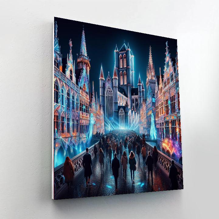 Light Festival Paint By Number