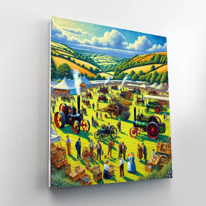 Great Dorset Steam Fair - England Numbered Painting Kits