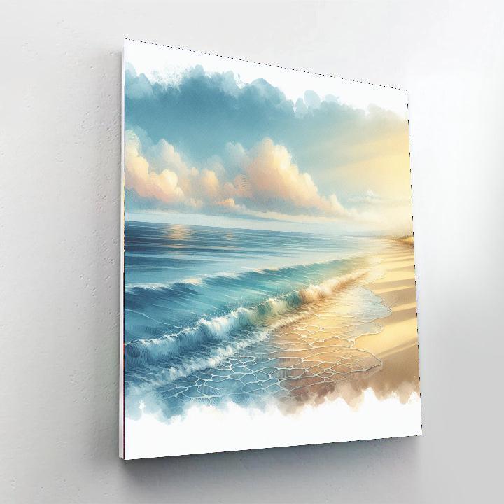 Serenade Of Summer Waves DIY Paint By Numbers