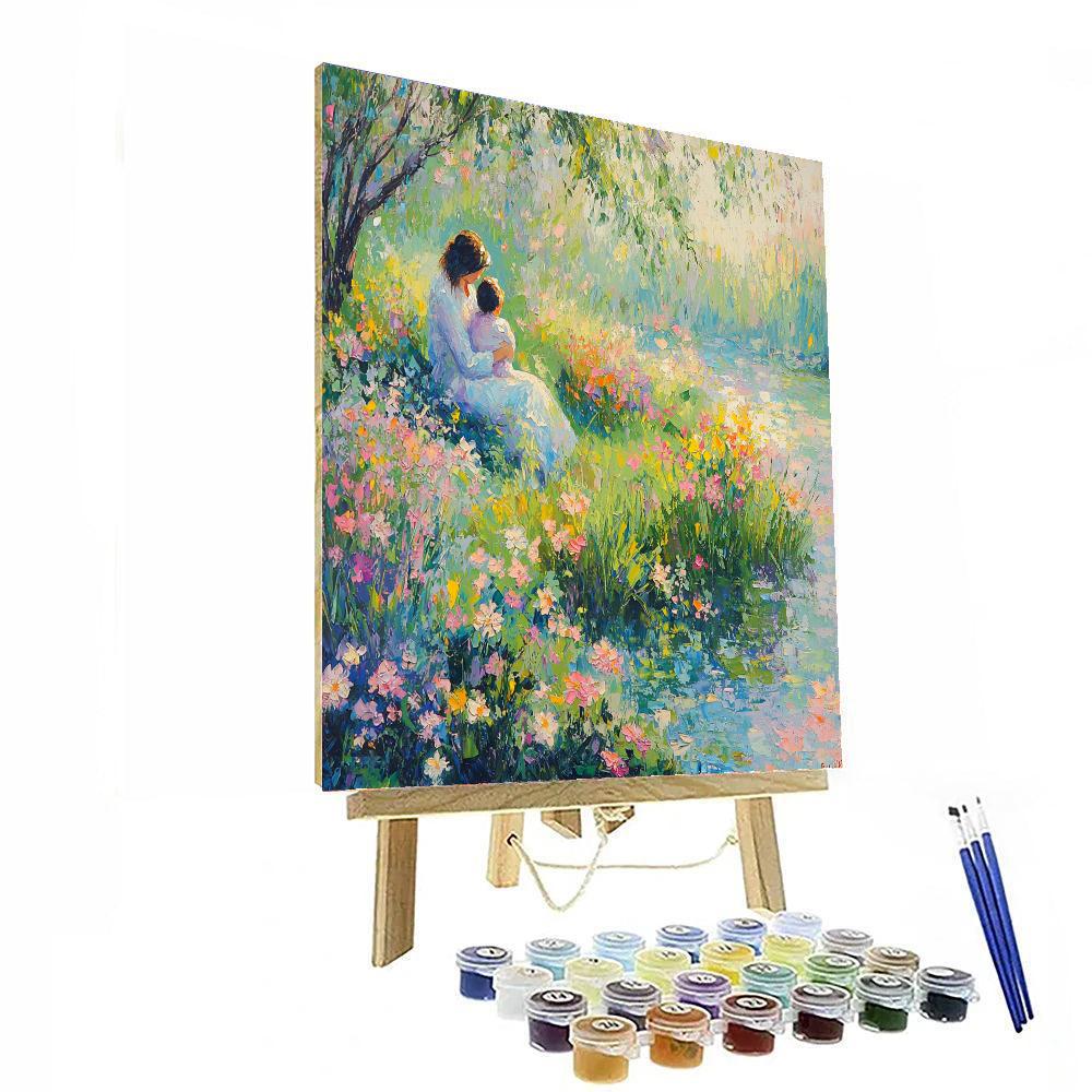 Mother's Serenity Garden Numbered Painting Kits