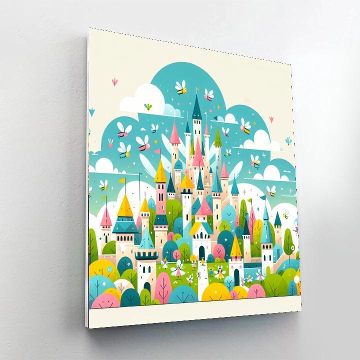 Fairy Kingdom Adventure Paint By Number