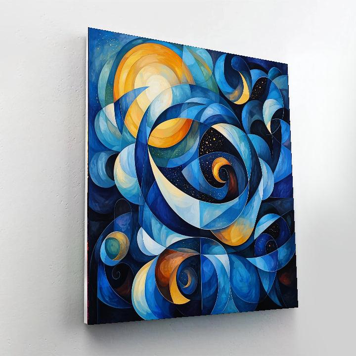 Paul Klee Inspired Melody Of The Cosmos  Numbered Painting Kits