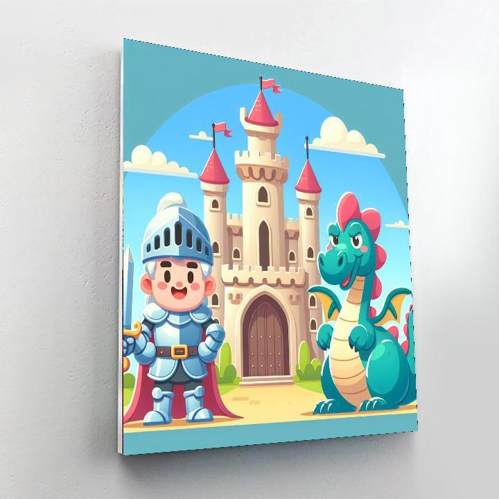 Enchanted Castle Playtime Paint By Color