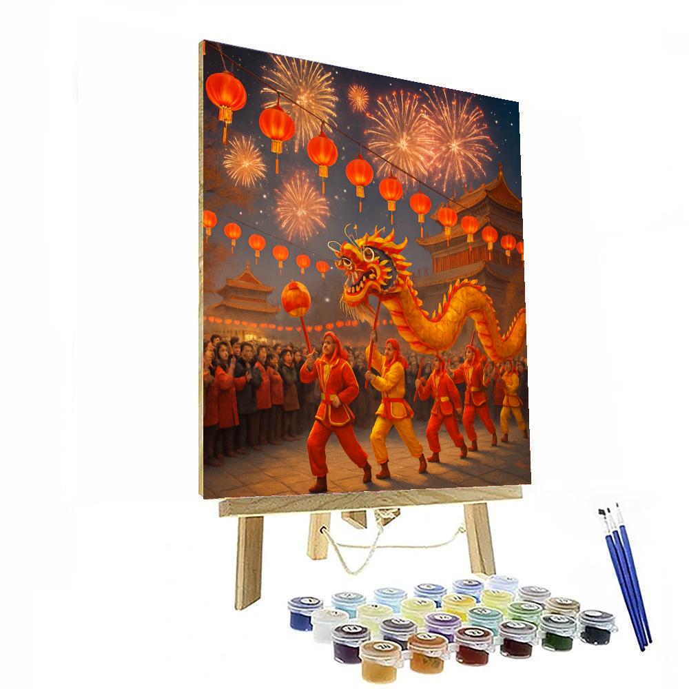 Lunar New Year Festival - Beijing, China Numbered Painting Kits