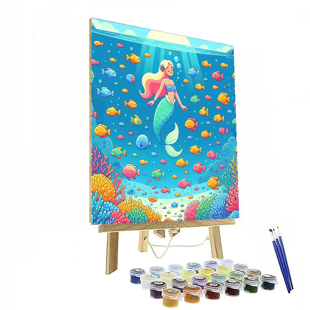 Mystic Mermaid Numbered Painting Kits