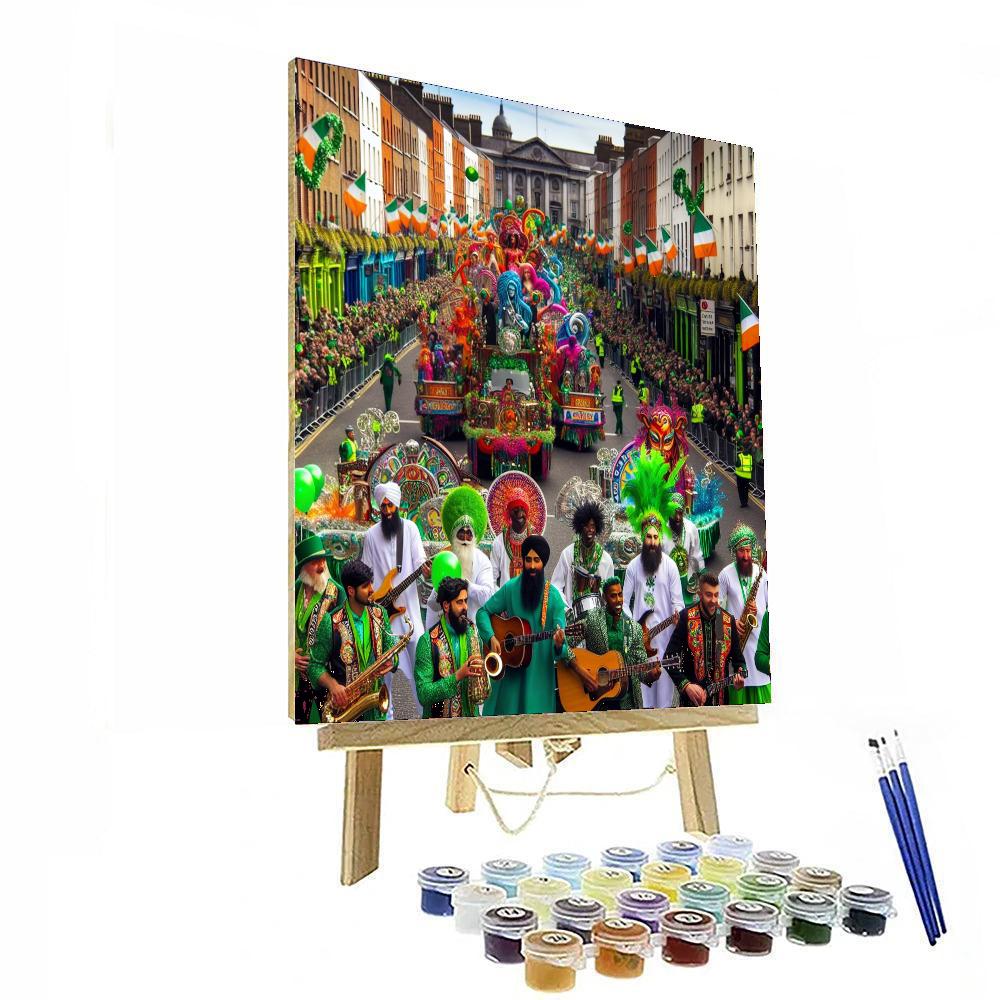 Dublin St. Patrick's Festival Number Painting