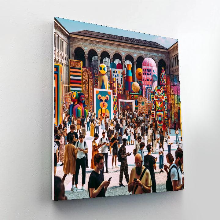 Istanbul Biennial - Istanbul DIY Paint By Numbers