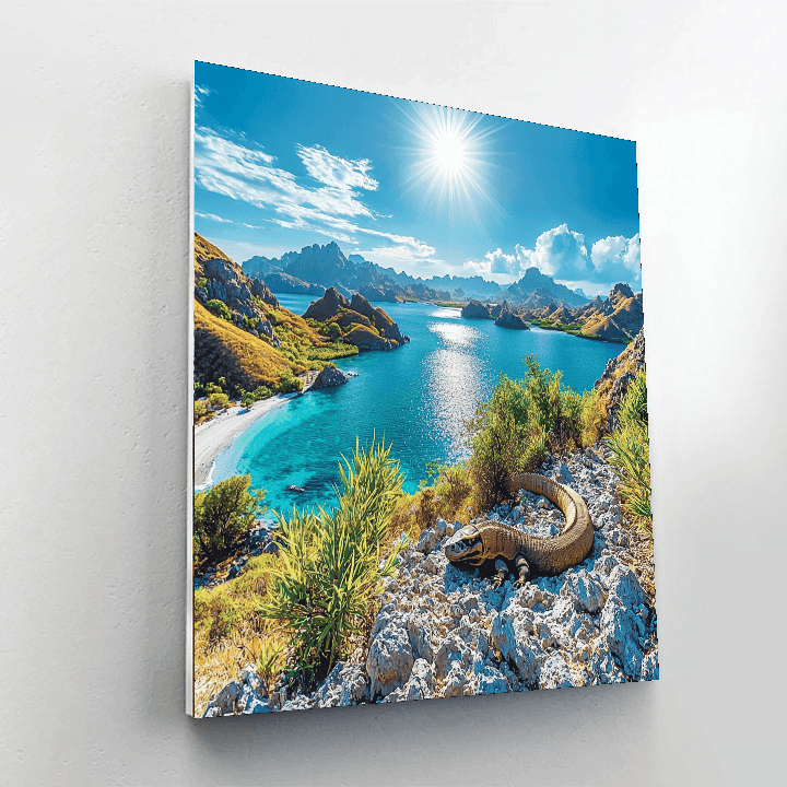 Komodo National Park Paint By Numbers