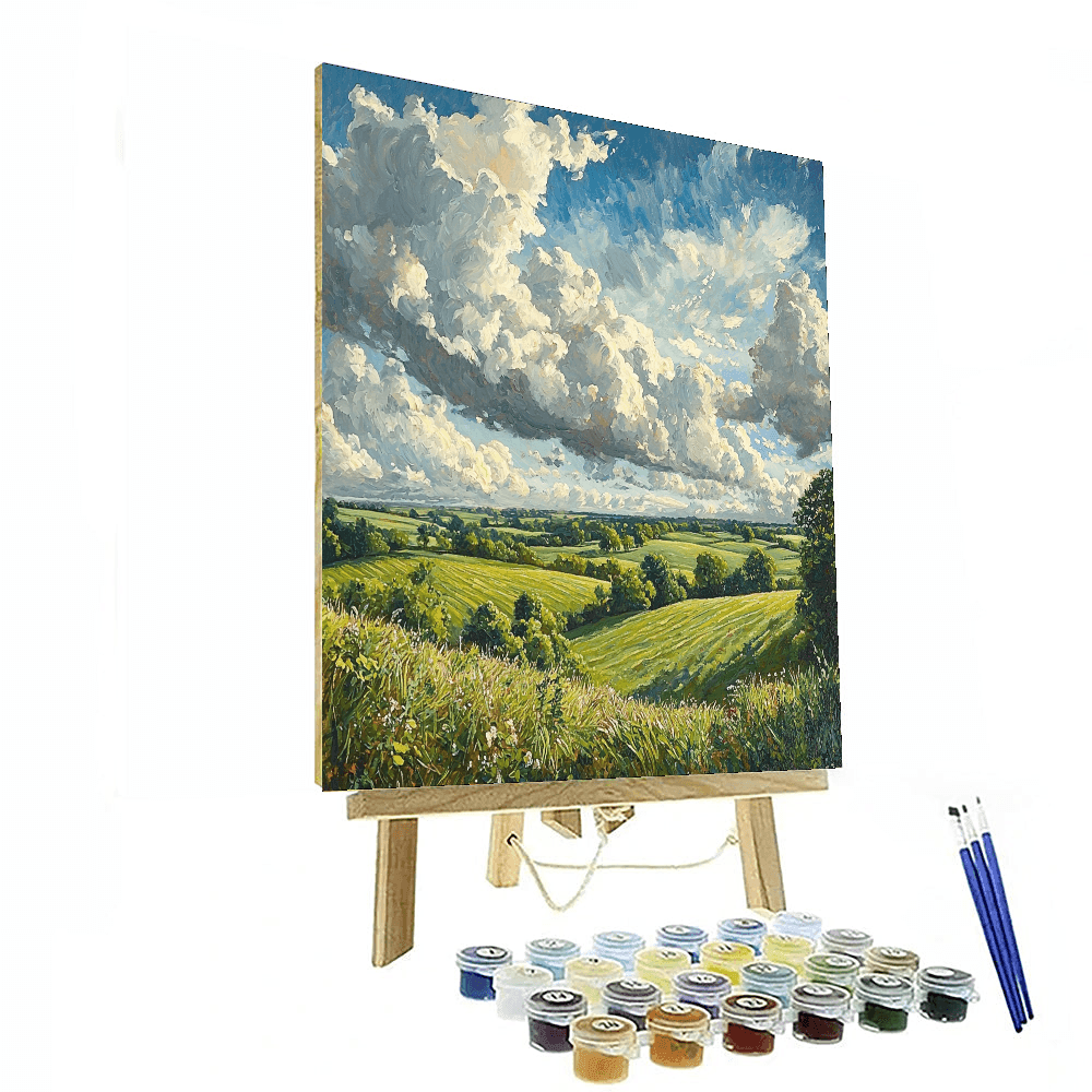 John Constable Inspired Constable's Countryside Tranquility  Painting By Numbers Kit