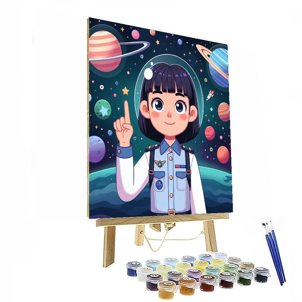 Space Cadet Exploration Paint By Number
