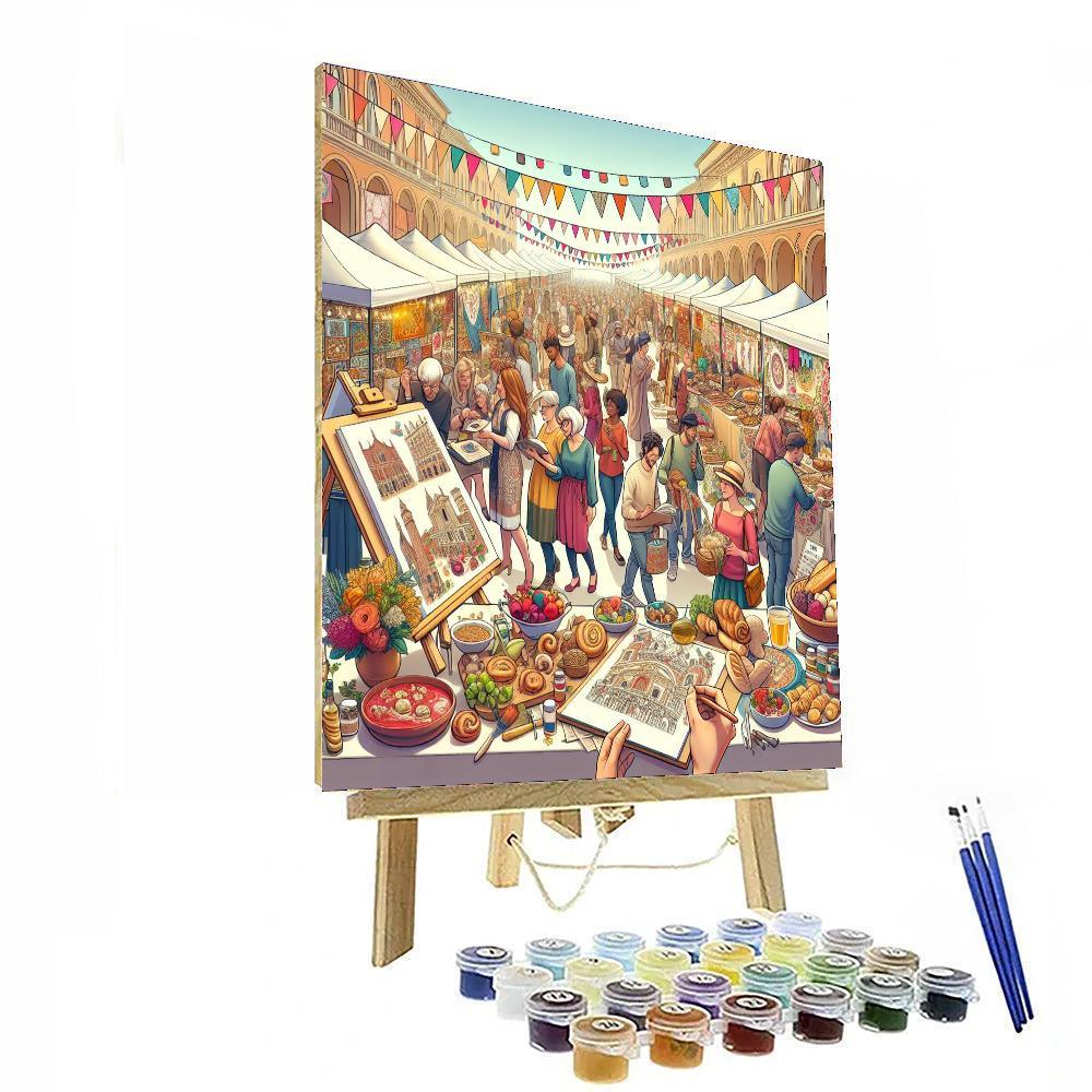Bologna Fairs And Festivals Paint By Numbers Kits