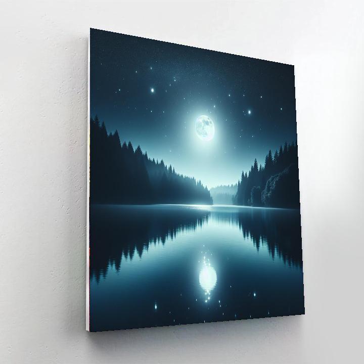 Silver Reflections Numbered Painting Kits