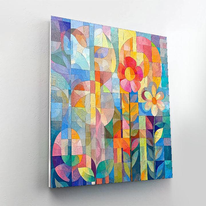 Frida Kahlo Inspired Fragments Of Reflection  Paint By Numbers Art