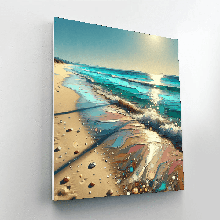 Charming Ocean Paradise Painting Number Kit