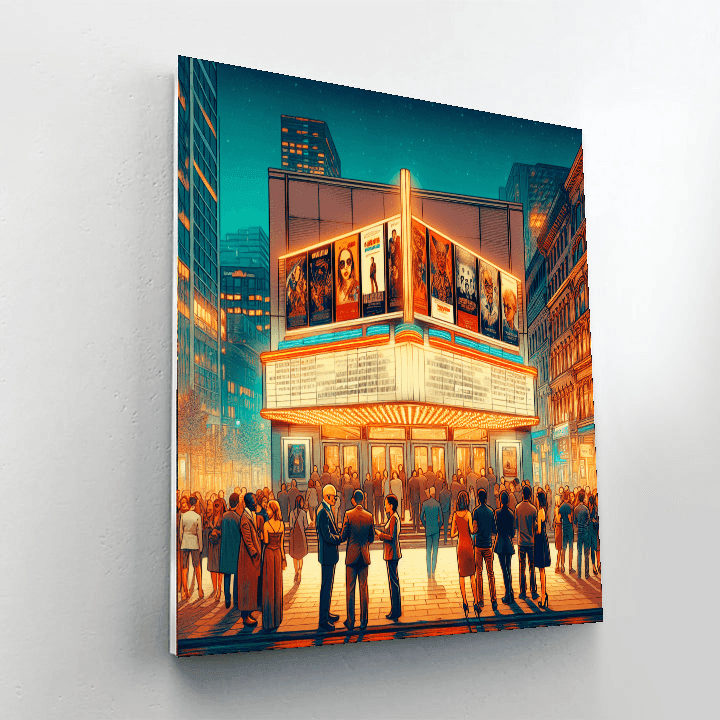 Montreal World Film Festival - Canada Paint By Numbers Art