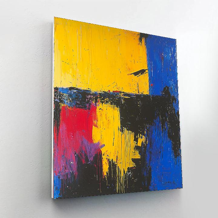 Jean-Michel Basquiat Inspired Metaphorical Landscapes  Paint By Numbers Kits