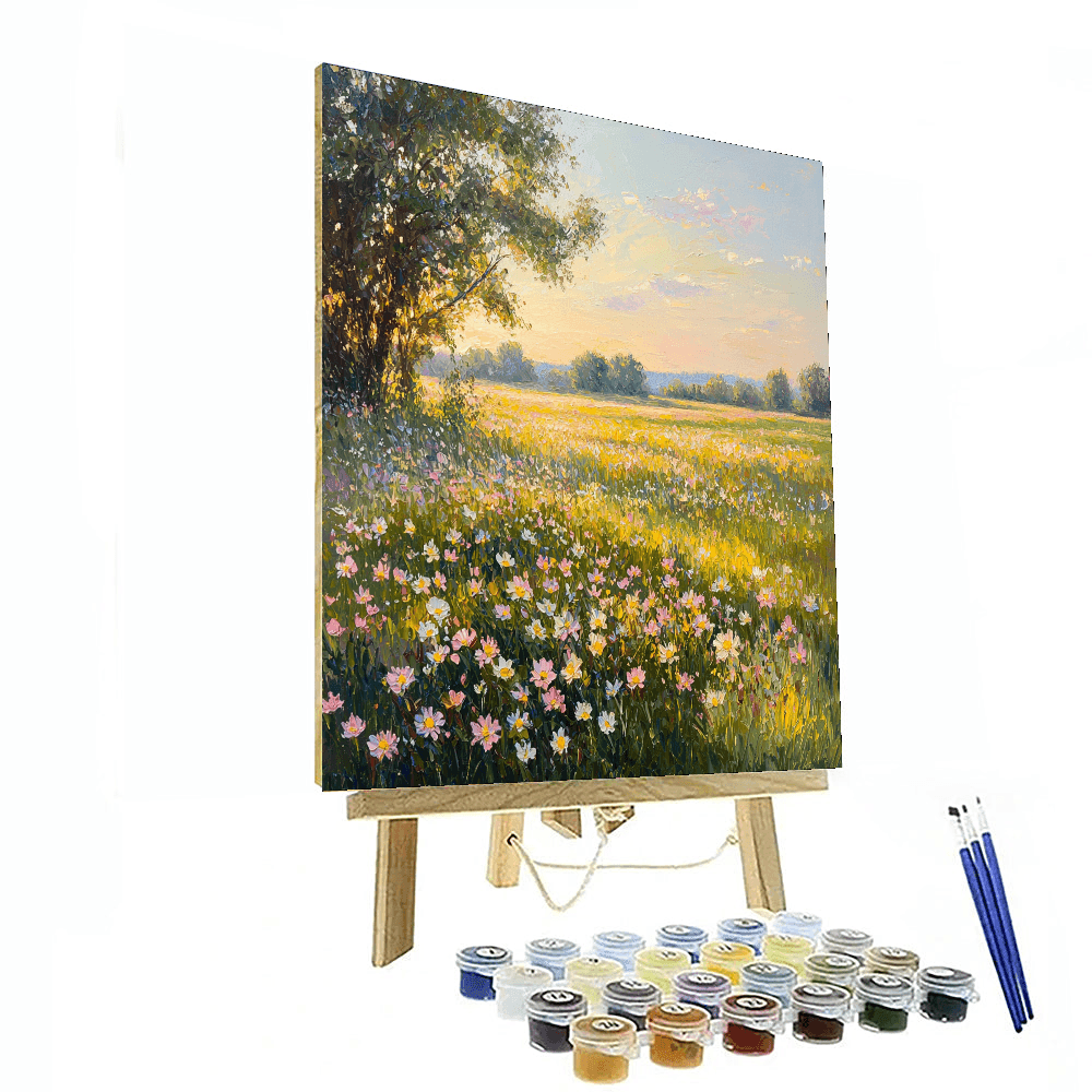 Claude Monet Inspired Elysian Fields  Paint By Color