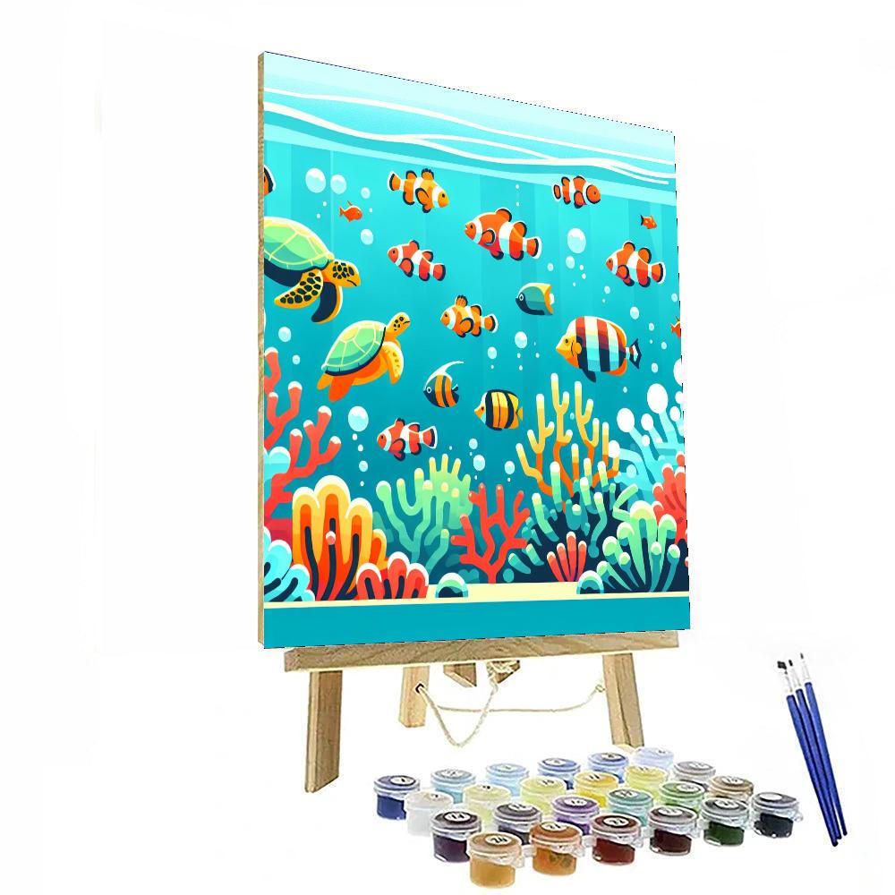 Ocean Reef Spectacle Numbered Painting Kits