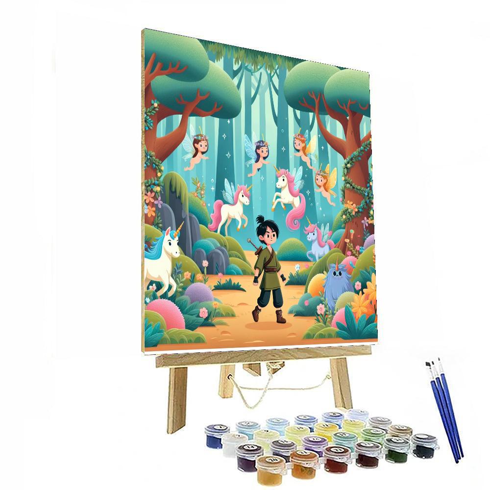 Mystic Forest Secrets DIY Paint By Numbers
