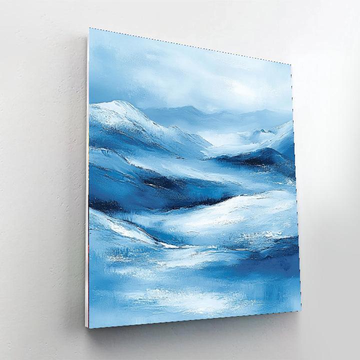 Paul Cézanne Inspired Impressions Of Winter  Paint By Numbers Kits