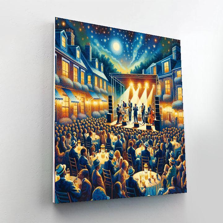 Jazz In Marciac - Marciac, France Paint By Color