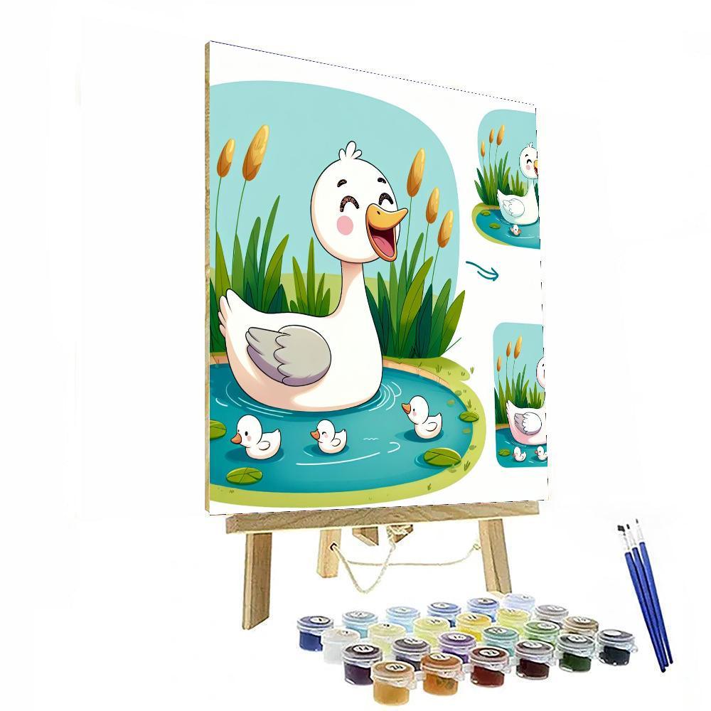 Gigglesome Goose Painting By Numbers Kit