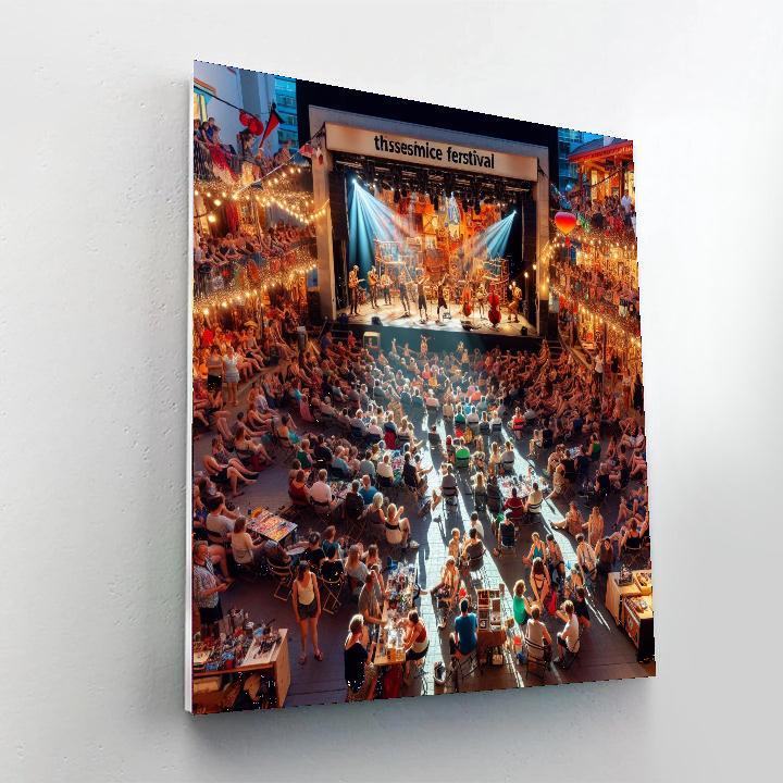 Calgary Fringe Festival - Canada Painting By Numbers Kit