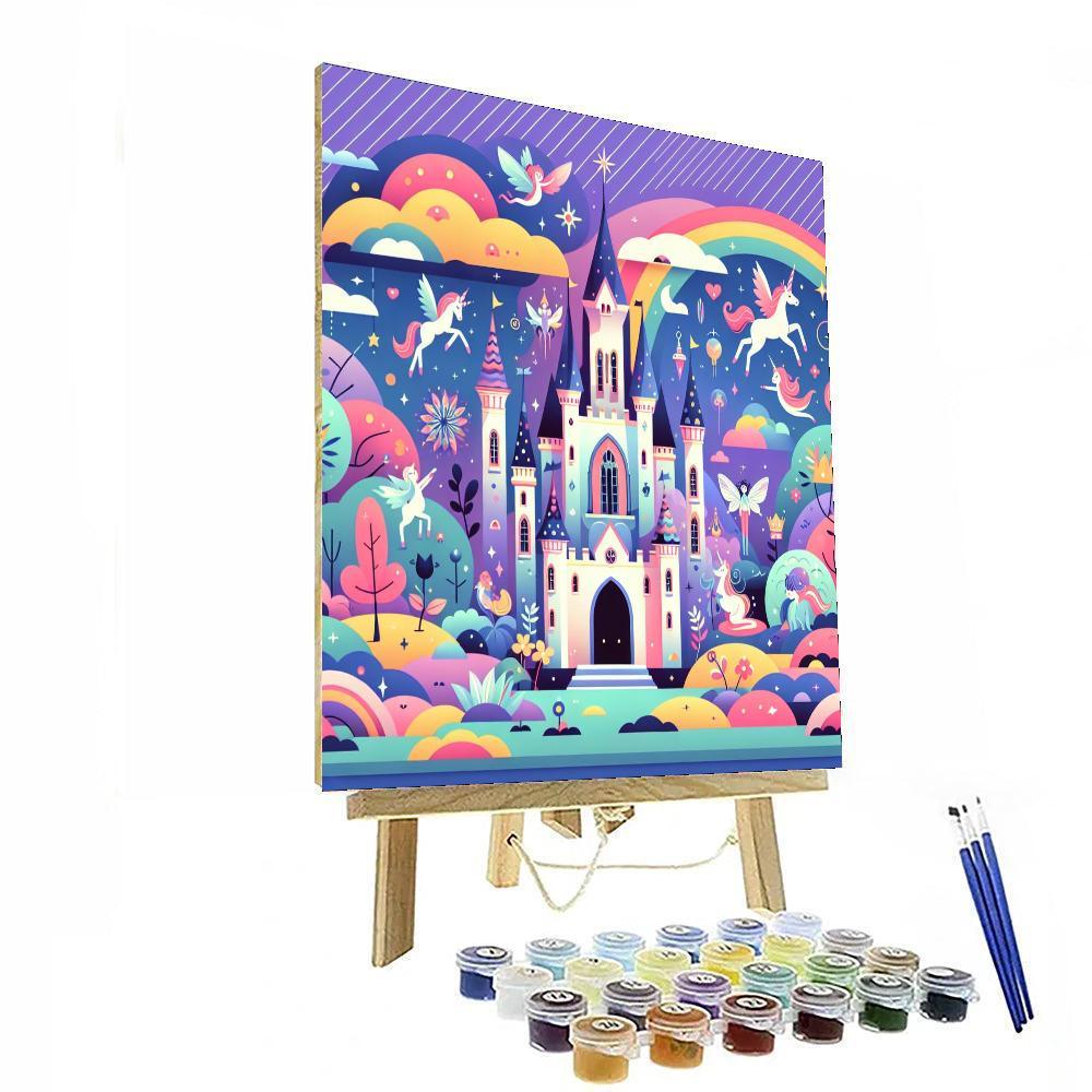 Fairy Tale Land Paint By Numbers Art