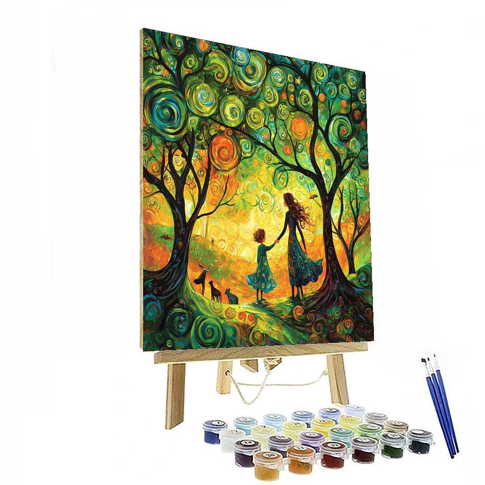 A Mother's Journey DIY Paint By Numbers
