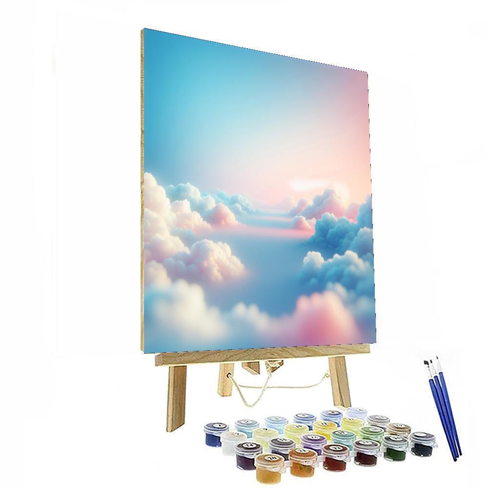 Sweet Dreams Cloudscape Paint By Color