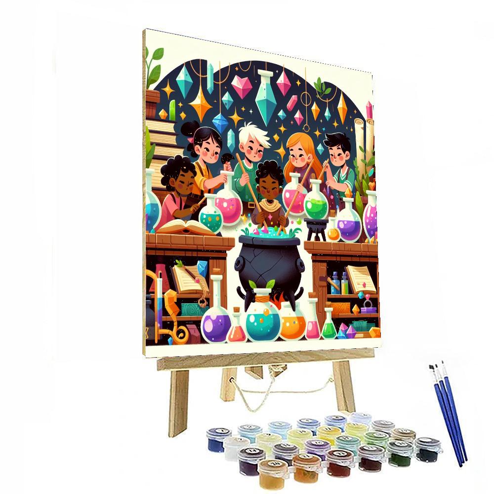 Magic Potion Makers Paint By Numbers