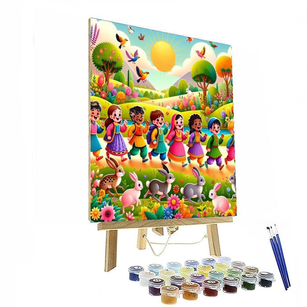Joyful Nature Walk Paint By Numbers