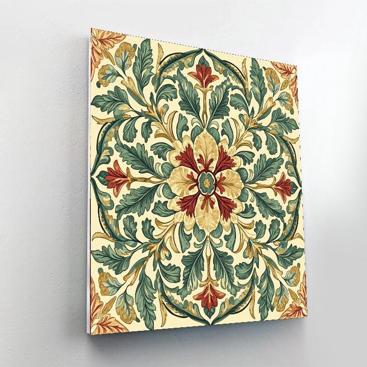 William Morris Inspired Elegant Patterns  Paint By Numbers Kits
