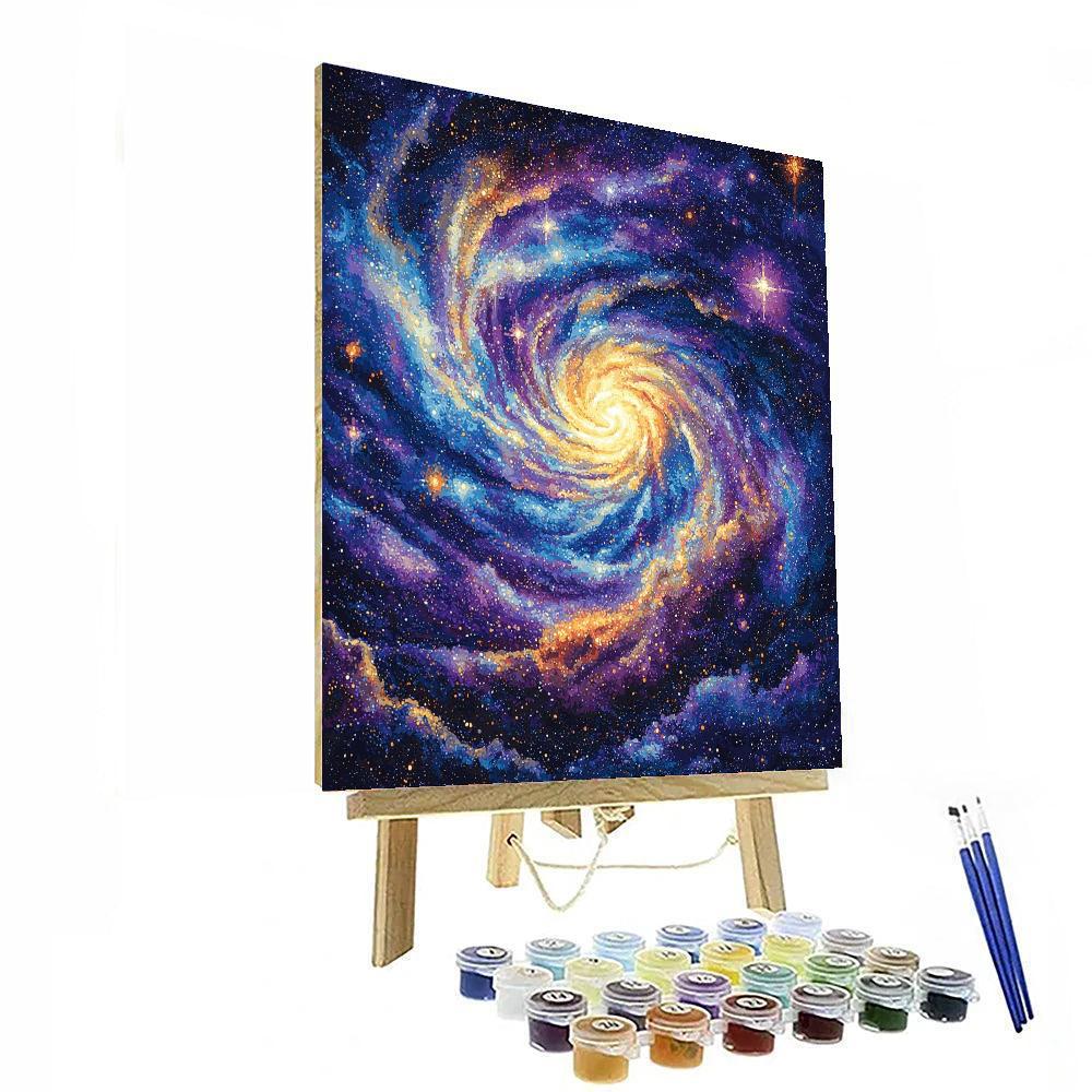 Georges Seurat Inspired Stellar Harmony  Numbered Painting Kits