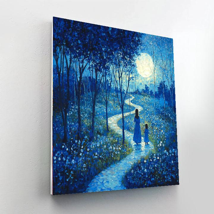 Moonlit Path Paint By Numbers