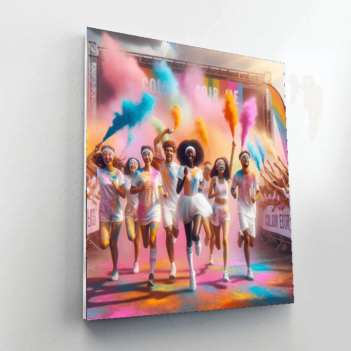 Color Run - Worldwide Paint By Number