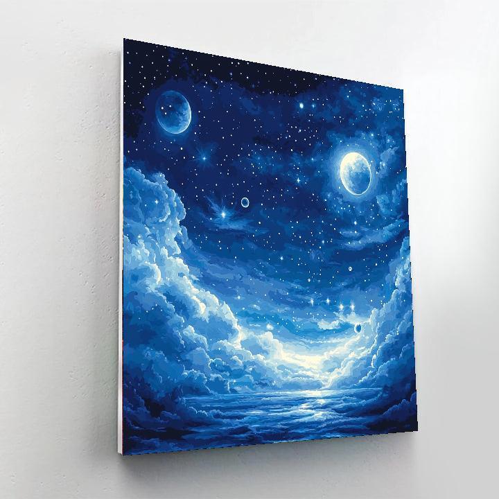 Claude Monet Inspired Ethereal Night  Paint By Numbers