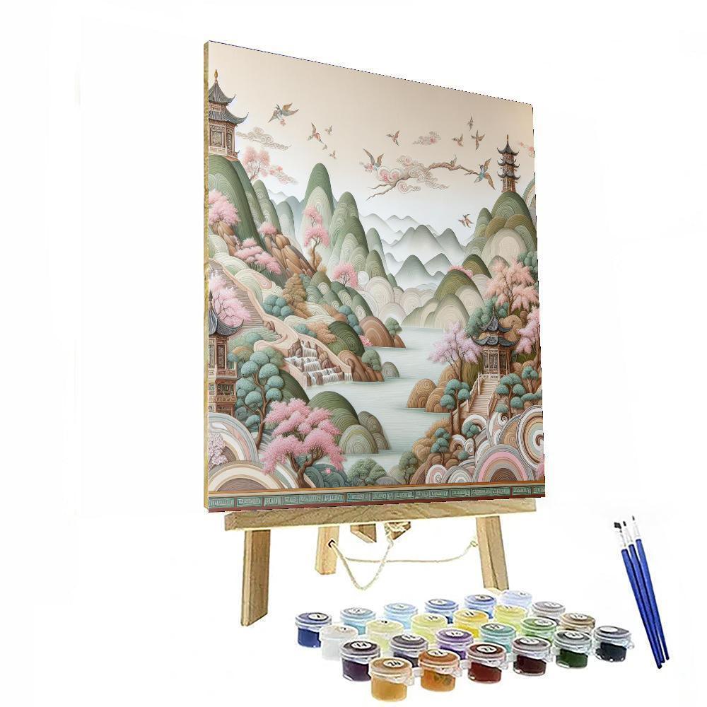 Ancient Eastern Harmony Paint By Number