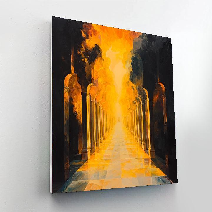 Caravaggio Inspired Inner Luminescence  DIY Paint By Numbers