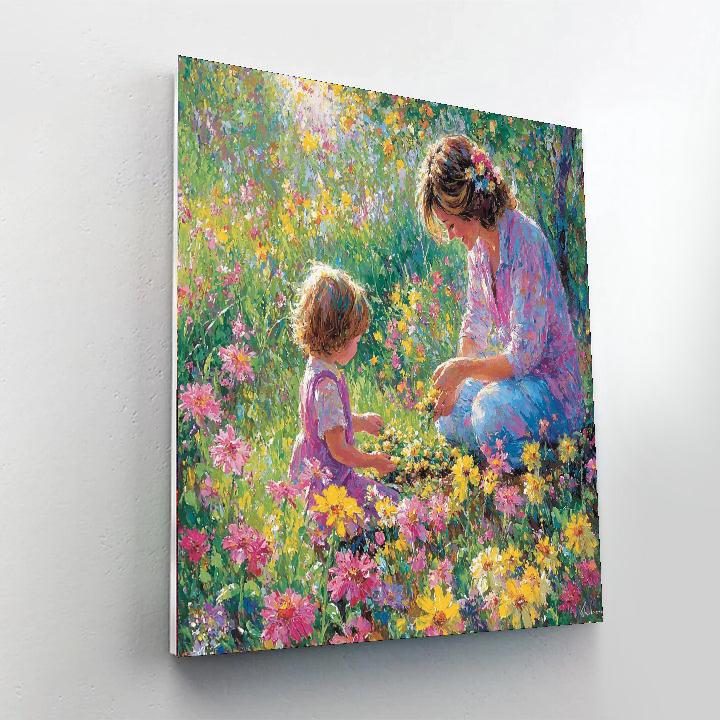 Mommy’s Garden Of Love Paint By Number
