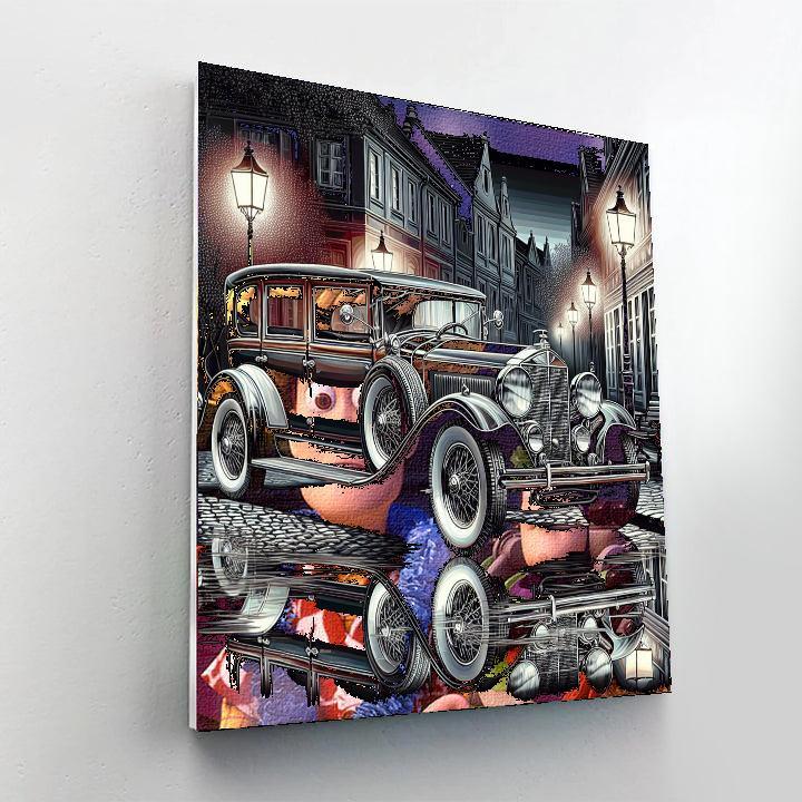 Elegant Car Classics Paint By Number