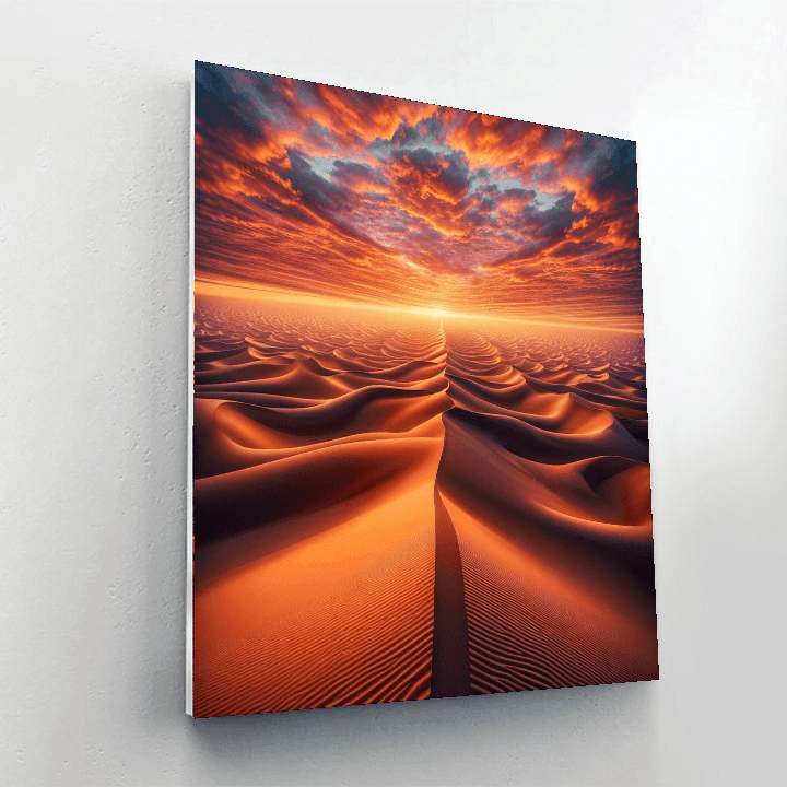 Desert Mirage Escape DIY Paint By Numbers